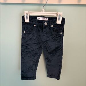 Zara Kids Dark Blue Corduroy Pants